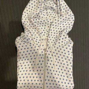 Roller Rabbit - Blue Hearts Harley Zip Up